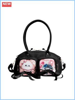 Ita Bag Anime Cosplay Kawaii Shoulder Purse Clear Display Windows